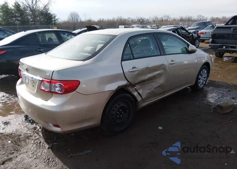 2012 Toyota Corolla Le из США, поврежденный, VIN 2T1BU4EE4CC898170
